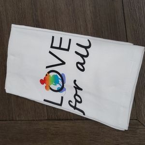 Disney Pride Collection Love for All 2 Pk Kitchen Towels